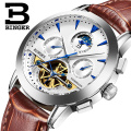 Binger 1188 Men Self-wind Waterproof Full Steel Automatic Mechanical Watches Genuine Luxury Male Fashion Watch Relogio Masculino